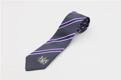RVC Striped Tie - Silk Mix